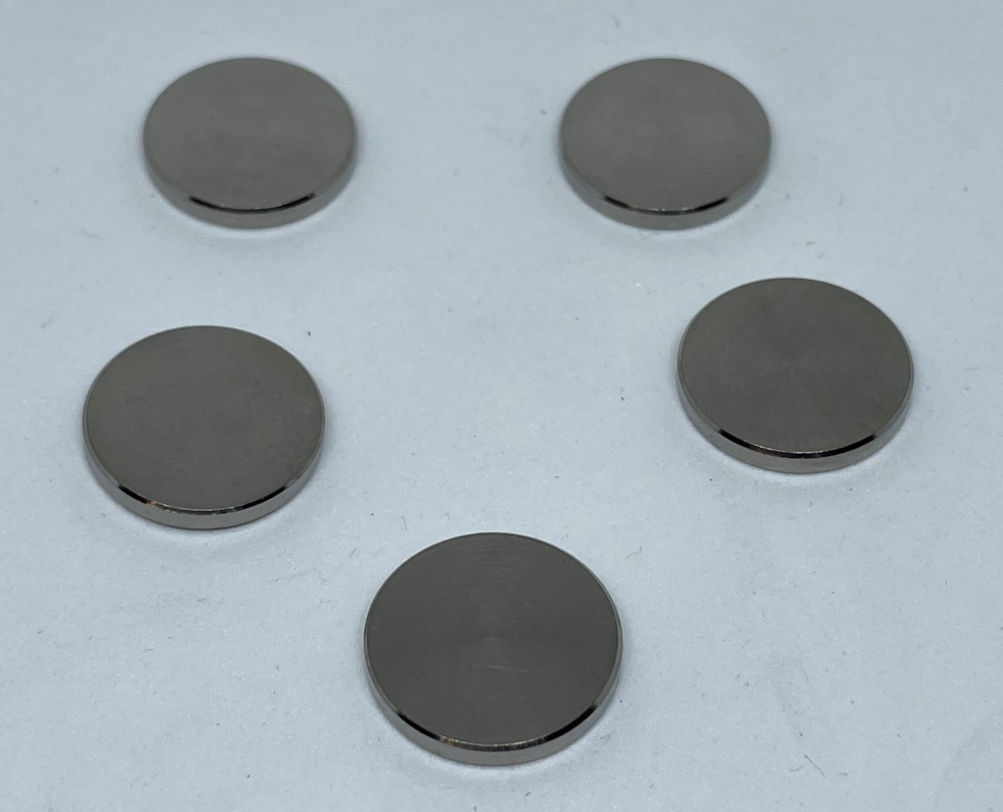 Titanium Lug Caps for Medium and Long PENTALUG (set of 20)