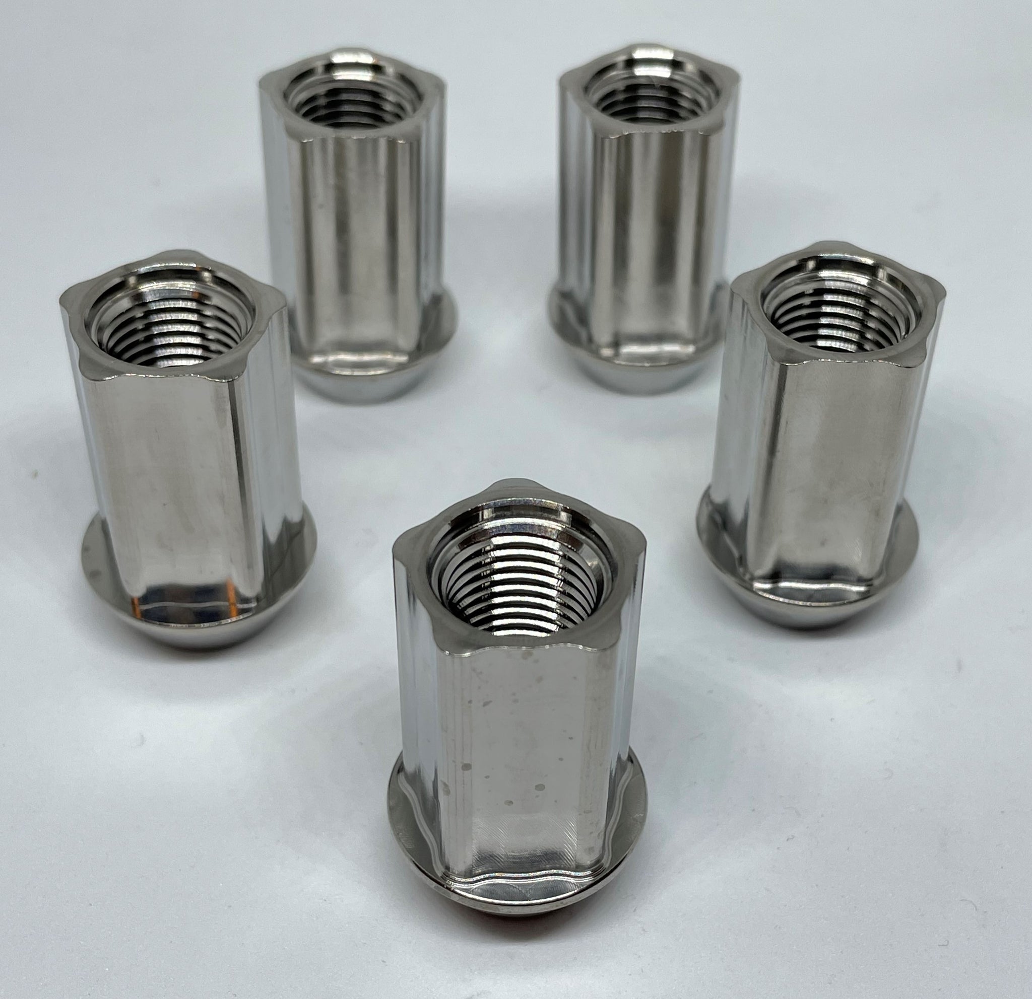 Titanium Lug Nuts For Tesla Model S E X Y M14x15 Hyevolt 